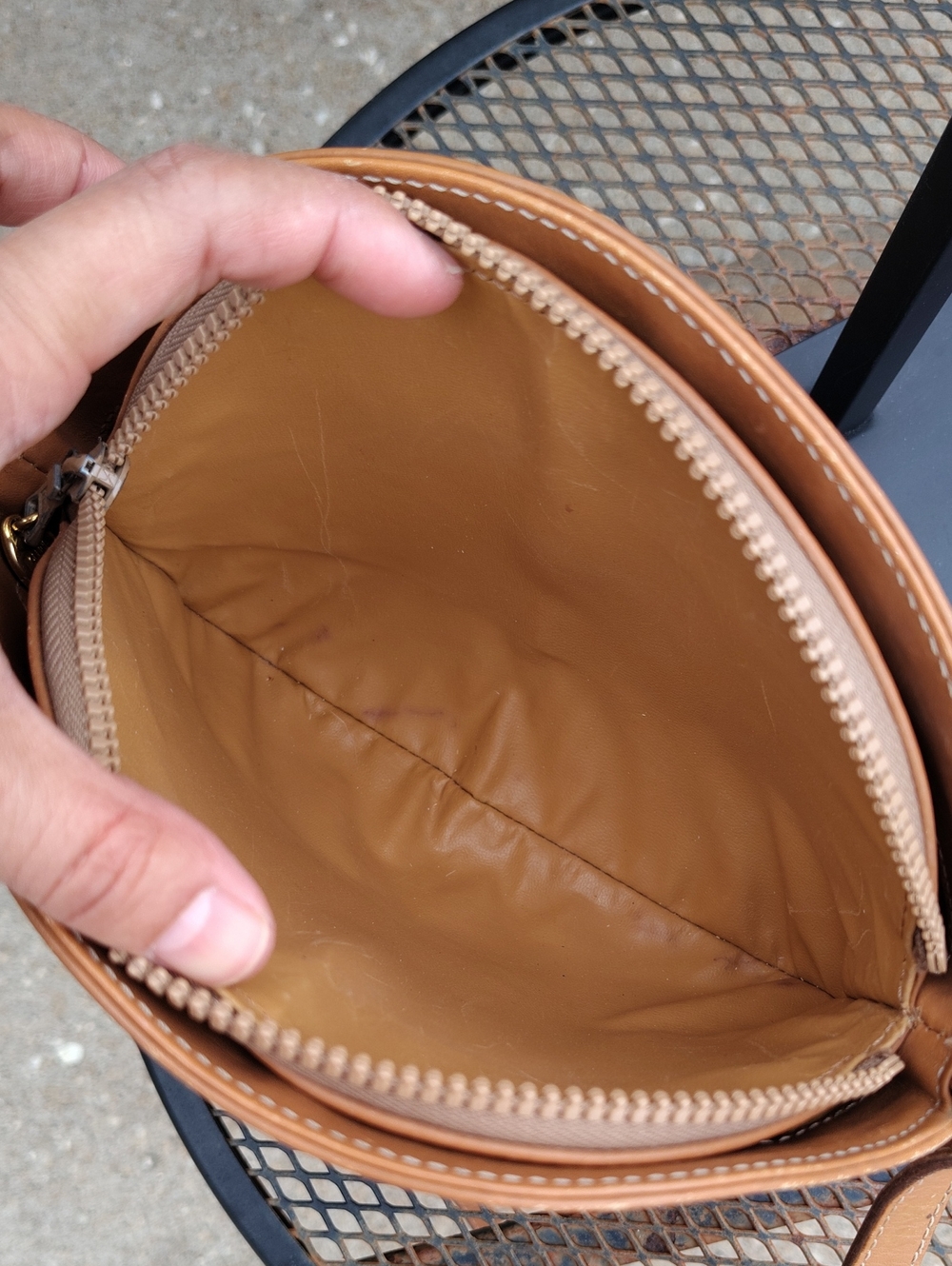 Vintage Celine Macadam Leather Coated Canvas Crossbody Bag Classic Luxury 80s - Picture 9 of 16